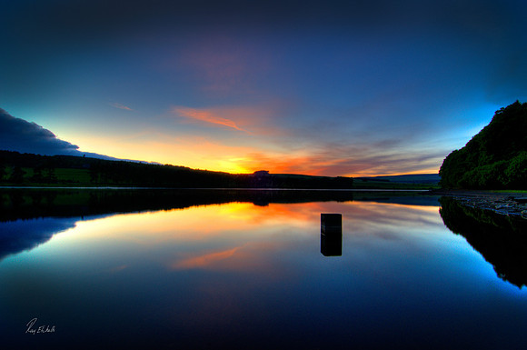 Tunstall Reservoir, Weardale, UK.