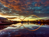 Infinity-Bridge Stockton-on-Tees.