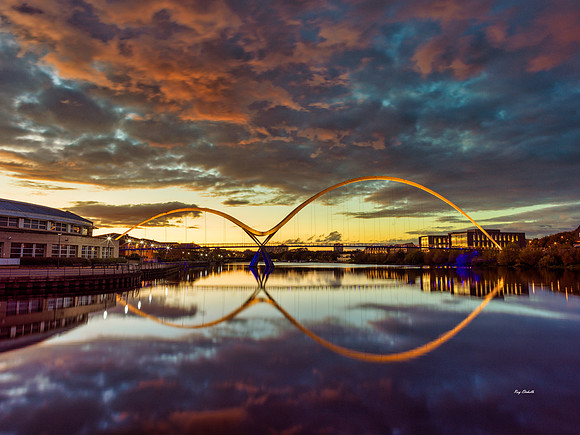 Infinity-Bridge Stockton-on-Tees.