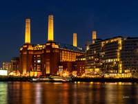 Battersea Power Station, London.