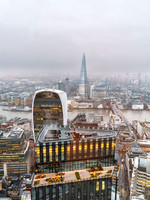 View from The 'Lookout' 1, Bishopsgate, London.