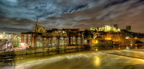 Durham Castle across the River Wear.