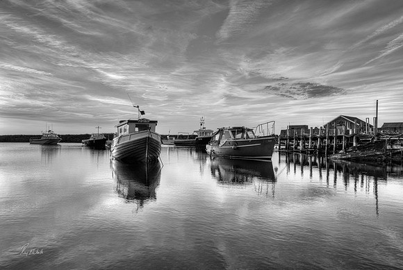Paddy's Hole Black and White