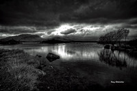 Lochan Na H-Achlaise Black and White No #1
