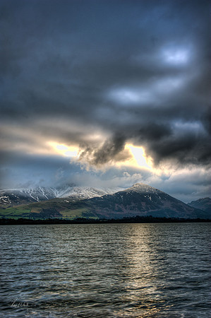 Bassenthwaite and Dodd, Lake District.