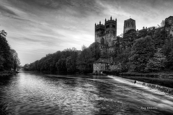 Durham Riverbanks Black and White