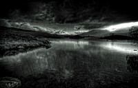 Lochan Na H-Achlaise Black and White No #2