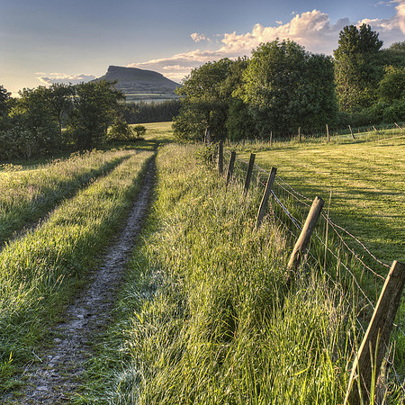 Towards Roseberry Topping.
