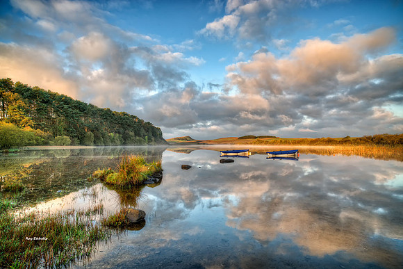 Crag Lough, Hadrian's Wall, Northumberland.