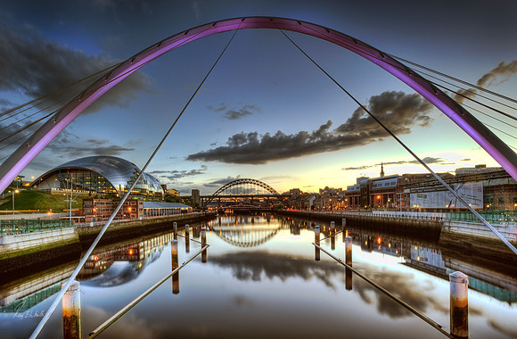Quayside, Newcastle, UK.