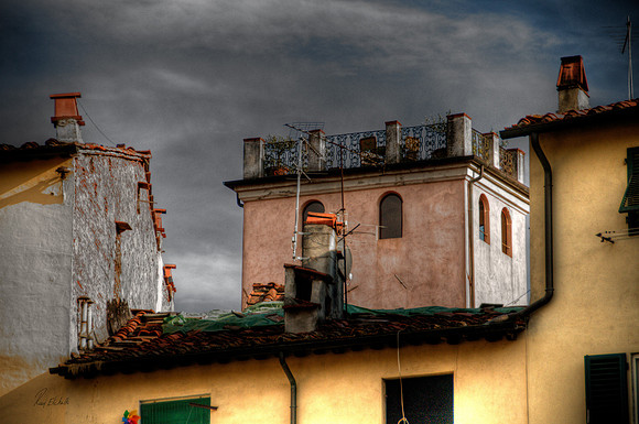 Lucca Rooftops, Italy
